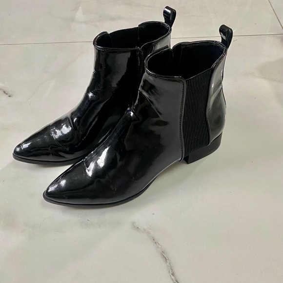 Shiny Ankle Boots - Picture 2 of 7